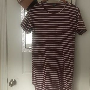 Express Striped Casual Dress